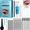 2 In 1 - Henna Wenkbrauwverf En Wimperverf - Zwart - Henna Brows - DIY Henna Brows Kit - Starterspakket Met Vele Extra's - 30 Ml