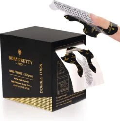 Born Pretty - Nagelsjablonen - 500 Stuks - Nagel Sjablonen - Nagel Stickers - Nail Forms - Nagel Sjablonen Verlenging - Nagelvormen - Nagel Sjablonen Stiletto - Nail Sjablonen - Nail Sjablonen Form - Nail Sjablonen Vorm - Nagelverlenging