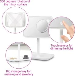 Medisana CM 848 Cosmetica-Spiegel 15 Medisana CM 848 Cosmetica-Spiegel -Poeder and Foundation Winkel 1192x1200 12