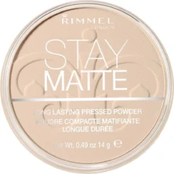 Rimmel London Stay Matte Pressed Powder - 003 Peach Glow -Poeder and Foundation Winkel 1198x1200 15