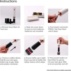 Lashes & More - GLUE SHAKER - Lijmschudder - Inkt Mixen - GLUE MIXER - Voor Het Goed Mengen Van Wimperlijm Nagellak Pigment Of Tattoo Inkt - Met Ventilator 13 Lashes & More - GLUE SHAKER - Lijmschudder - Inkt Mixen - GLUE MIXER - Voor Het Goed Mengen Van Wimperlijm Nagellak Pigment Of Tattoo Inkt - Met Ventilator -Poeder and Foundation Winkel 1198x1200 36