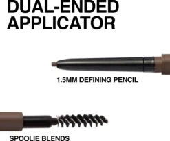 Maybelline Brow Ultra Slim - 05 Deep Brown - Bruin Wenkbrauwpotlood -Poeder and Foundation Winkel 1200x1000 4