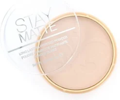 Rimmel London Stay Matte Pressed Powder - 003 Peach Glow -Poeder and Foundation Winkel 1200x1007 1
