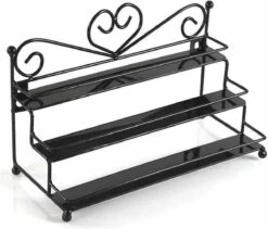 Confibel Nagellak Organizer - Nagellak Flesjes Houder - Essentiële Oliën Organizer - Rek Voor Flesjes - Wanddecoratie - Zwart -Poeder and Foundation Winkel 1200x1025 1