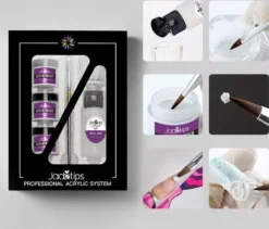 Acrylnagels Set | Nail Art | Liquid MMA Free | Wit, Roze & Transparant -Poeder and Foundation Winkel 1200x1027