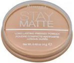 Rimmel London Stay Matte Pressed Powder - 003 Peach Glow -Poeder and Foundation Winkel 1200x1029 1
