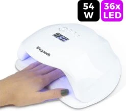 LifeGoods Nageldroger - Voor Gelnagels - 36 LED's - 54W