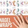 By Emily - Nagel Wrap - The Magic Belongs To Color | 16 Stickers | Nail Wrap | Nail Art | Trendy | Design | Nagellakvrij | Eenvoudig | Nagel Wrap | Nagel Stickers | Folie | Zelfklevend | Sjablonen