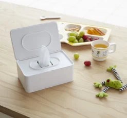 Yamazaki Bakje Voor Vochtige Doekjes - Wit - Met Deksel -Poeder and Foundation Winkel 1200x1115 8