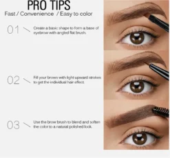 Sace Lady Tattoo Brow Peel-Off Gel - Brow Gel - Wenkbrauw Gel Mascara – Dark Brown #02 – Assortiment ‘Het Gemak’ -Poeder and Foundation Winkel 1200x1117 10