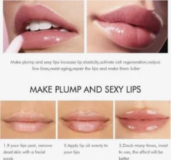 Natuurlijke Lip Plumper| Gember Extract & Vitamine E - Vollere Lippen - Lip Care - Lip Filler - Full Lips - Volume Van Je Lippen- Herstellende Lippen- Lipgloss Intense- Lip Maximizer - Mint Extract & Vitamine E- Selfcare - Extreme Lipgloss -Poeder and Foundation Winkel 1200x1121 1