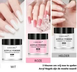 Professionele Acryl Nagels Starterpakket - Kunstnagels - Dipping Powder - Nail Art - Crystal Poeder - Gellak Starterspakket 7 Professionele Acryl Nagels Starterpakket - Kunstnagels - Dipping Powder - Nail Art - Crystal Poeder - Gellak Starterspakket -Poeder and Foundation Winkel 1200x1123