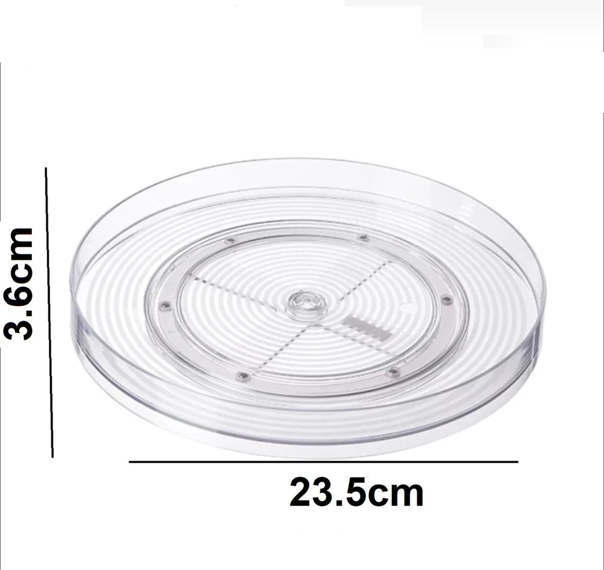 Make Up Organizer - 360° Draaibare Plateau - Make Up - Organizer - Orderner 4 Make Up Organizer - 360° Draaibare Plateau - Make Up - Organizer - Orderner - Afbeelding 4