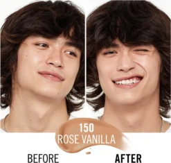 Rimmel London KIND & FREE Vegan Foundation 150 Rose Vanilla -Poeder and Foundation Winkel 1200x1141 3