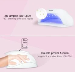 LifeGoods Nageldroger - Voor Gelnagels - 36 LED's - 54W 11 LifeGoods Nageldroger - Voor Gelnagels - 36 LED's - 54W -Poeder and Foundation Winkel 1200x1146
