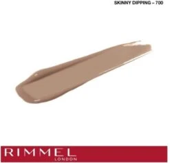 Rimmel London Provocalips Kiss Proof 16 Hr Liquid Lip - 700 Skinny Dipping - 7 Ml - Nude -Poeder and Foundation Winkel 1200x1151 2
