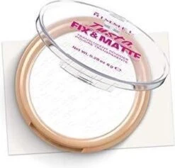Rimmel London Insta Fix & Matte Make-uppoeder - 01 Clear 37 Rimmel London Insta Fix & Matte Make-uppoeder - 01 Clear -Poeder and Foundation Winkel 1200x1153 4