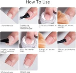 Navulset Flesjes Dippoeder Dipping Powder Activator Basecoat Topcoat Brush Saver Dippn -Poeder and Foundation Winkel 1200x1156 2