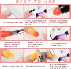 Merkloos Nepnagels - Polygel Set - 8 Kleuren - Nagels Set - Polygel Starter Set - Nagelverlenging Gel Kit - Voor Beginners - Voor DIY Salon Art Nagels -Poeder and Foundation Winkel 1200x1166