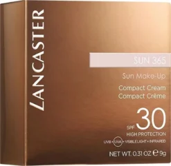 Lancaster Sun 365 Compact Bronzing Creme SPF 30 - 03 Golden Glow - 10 G -Poeder and Foundation Winkel 1200x1170 2
