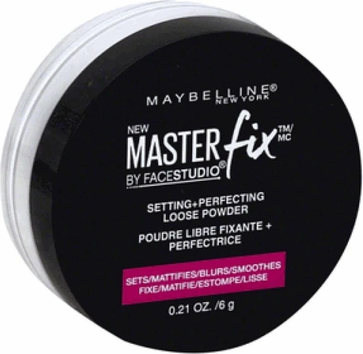Maybelline Face Studio Master Fix Loose Gezichtspoeder - 01 Translucent 7 Maybelline Face Studio Master Fix Loose Gezichtspoeder - 01 Translucent - Afbeelding 7