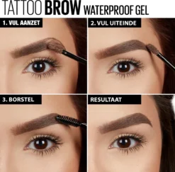 Maybelline Tattoo Brow Waterproof Wenkbrauwgel - 01 Blond 17 Maybelline Tattoo Brow Waterproof Wenkbrauwgel - 01 Blond -Poeder and Foundation Winkel 1200x1182 12