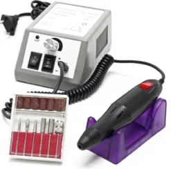 Merkloos Elektrische Nagelvijl Manicure Pedicure Tool Machine 6 Bits, Professionele Nagelfrees Machine Set; Mercedes2000 - Multistrobe