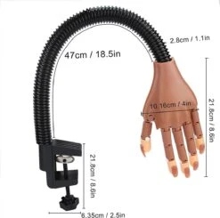 Merkloos Oefenhand Voor Nagels - 100 Gratis Oefennagels - Nailtrainer - Nailart - Nagelstyliste -Poeder and Foundation Winkel 1200x1189 4