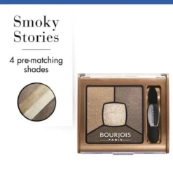 Bourjois Smoky Stories Oogschaduw Quatuor Oogschaduw - 06 Upside Brown -Poeder and Foundation Winkel 1200x1194 14