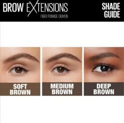 Maybelline Brow Extensions - 02 Soft Brown - Bruin Wenkbrauwpotlood - 10,5 Gr. -Poeder and Foundation Winkel 1200x1195 26