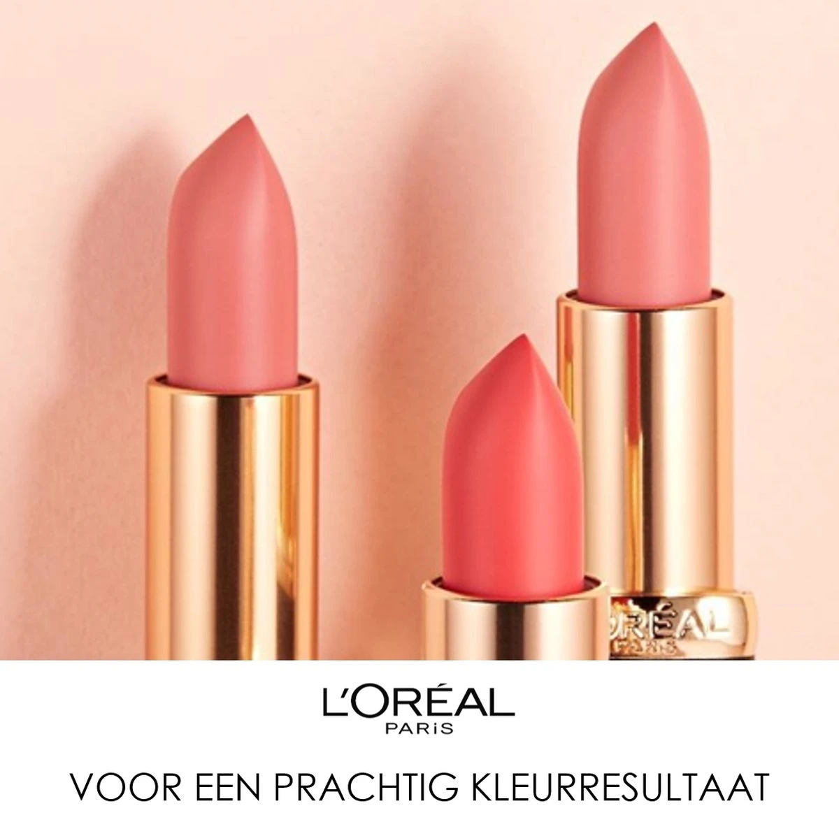 L'Oréal Paris Color Riche Matte Lippenstift - 344 Retro Red 4 L'Oréal Paris Color Riche Matte Lippenstift - 344 Retro Red - Afbeelding 4