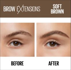 Maybelline Brow Extensions - 02 Soft Brown - Bruin Wenkbrauwpotlood - 10,5 Gr. -Poeder and Foundation Winkel 1200x1197 38