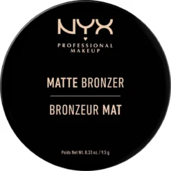 NYX Professional Makeup Matte Bronzer - Light MBB01 - Bronzer - 9,5 Gr -Poeder and Foundation Winkel 1200x1198 13