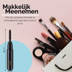 3-Delige Elektrische Wimperkruller Set – Incl. Wimperserum & Wimperborstel – Wimperlifting Set – Lash Lift – Lange, Gekrulde En Volle Wimpers – Eyelash Curler -Poeder and Foundation Winkel 1200x1198 48