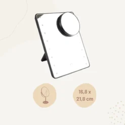 Orange85 Make-up Spiegel - Met Verlichting - LED - Met Vergrootglas - Zwart 9 Orange85 Make-up Spiegel - Met Verlichting - LED - Met Vergrootglas - Zwart -Poeder and Foundation Winkel 1200x1200 1016