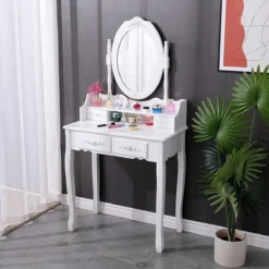 RJRoyal Living Princess Kaptafel Met Spiegel Make Up -Poeder and Foundation Winkel 1200x1200 1024