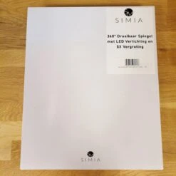 360° Draaibaar LED Scheerspiegel Met 5X Vergroting - 3 Lichtstanden - Dimstanden - Badkamerspiegel Met Natuurlijk Licht - Make-up Spiegel - Draadloos - Werkt Op Batterijen -Poeder and Foundation Winkel 1200x1200 1065