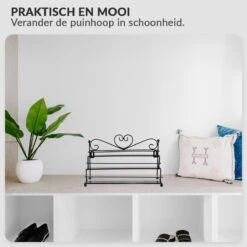 Confibel Nagellak Organizer - Nagellak Flesjes Houder - Essentiële Oliën Organizer - Rek Voor Flesjes - Wanddecoratie - Zwart -Poeder and Foundation Winkel 1200x1200 1110