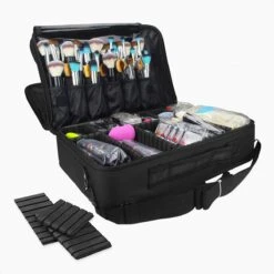 Cosmetica Koffer - Make-up Koffer Met Verstelbare Vakken - Visagie En Nagelstyliste Beauty Koffer - 37x27x13CM -Poeder and Foundation Winkel 1200x1200 1187