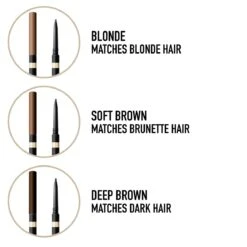 Max Factor Brow Shaper Wenkbrauwpotlood - 030 Deep Brown 18 Max Factor Brow Shaper Wenkbrauwpotlood - 030 Deep Brown -Poeder and Foundation Winkel 1200x1200 1274