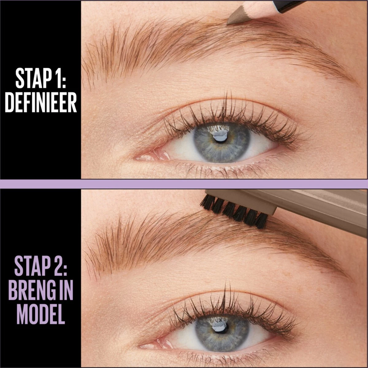 Maybelline New York - Express Brow Shaping Pencil - 05 Deep Brown - Bruin Wenkbrauwpotlood En Borstel 5 Maybelline New York - Express Brow Shaping Pencil - 05 Deep Brown - Bruin Wenkbrauwpotlood En Borstel - Afbeelding 5