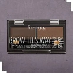 Rimmel London Brow This Way Brow Sculpting Kit - 003 Dark Brown -Poeder and Foundation Winkel 1200x1200 1433