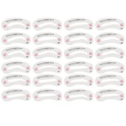 LOUZIR Wenkbrauw Sjablonen Set - 24 Stuks - Wenkbrauw Tekenen -Poeder and Foundation Winkel 1200x1200 1452