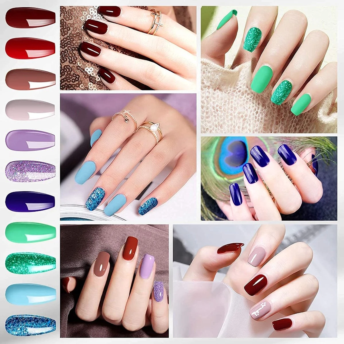 Merkloos Polygel Set - 20 Kleuren - UV Nagels Set - Polygel Starter Set - Helder Rood Naakt - Nagelverlenging Gel Kit - Voor DIY Salon Art Nagels 5 Merkloos Polygel Set - 20 Kleuren - UV Nagels Set - Polygel Starter Set - Helder Rood Naakt - Nagelverlenging Gel Kit - Voor DIY Salon Art Nagels - Afbeelding 5