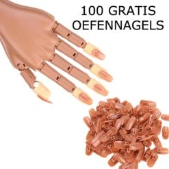 Merkloos Oefenhand Voor Nagels - 100 Gratis Oefennagels - Nailtrainer - Nailart - Nagelstyliste -Poeder and Foundation Winkel 1200x1200 237
