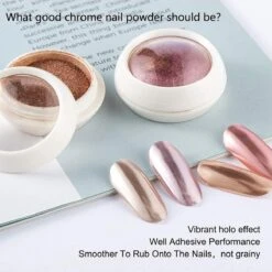 GUAPÀ® Holografische Glitter Poeder Set | 6 Nail Art Glitters | Nail Art & Nagel Decoratie | 6 Stuks Diverse Kleur Nagelpoeder -Poeder and Foundation Winkel 1200x1200 282