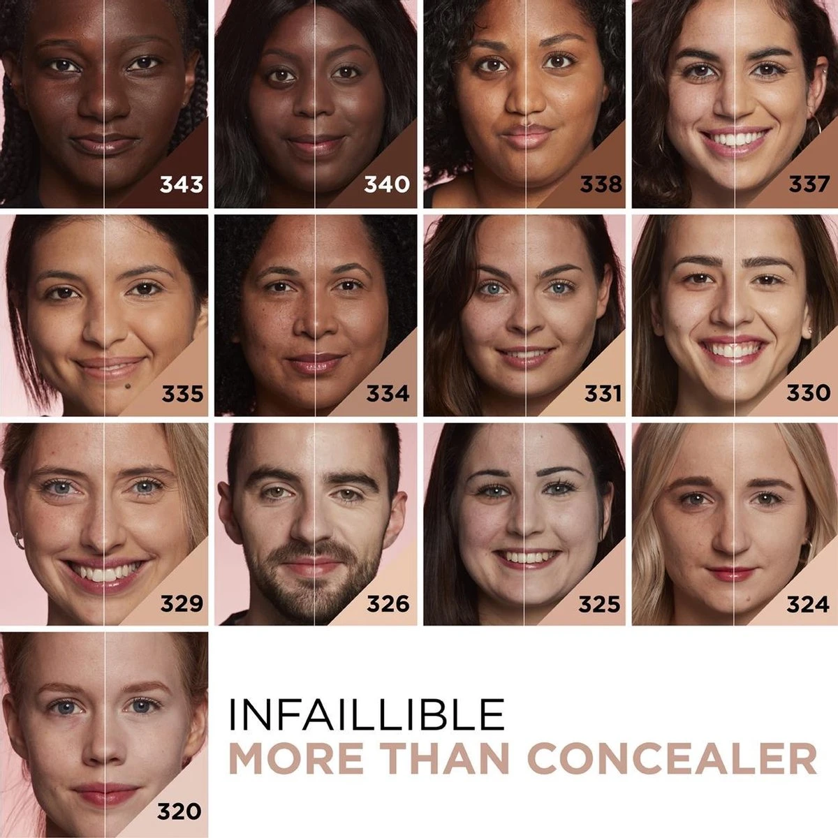 L’Oréal Paris Infaillible More Than Concealer - 343 Truffle - Dekkende 5 L’Oréal Paris Infaillible More Than Concealer - 343 Truffle - Dekkende - Afbeelding 5