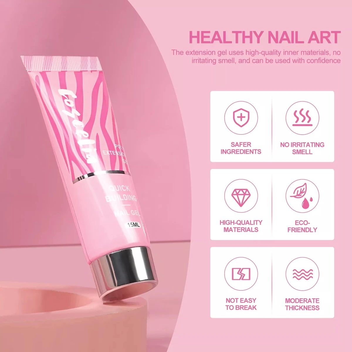 Royala POG4 Professionele Poly Gel Kit – Premium Quality – 8 Kleuren Polygel - Dual Molds Nagelvormen - Polygel Pakket - Topcoat Basecoat - Incl. 36 Watt LED Nageldroger - Poly Acryl Nagels - Nail Art Pakket - Starterspakket - Gel Lak 17 Royala POG4 Professionele Poly Gel Kit – Premium Quality – 8 Kleuren Polygel - Dual Molds Nagelvormen - Polygel Pakket - Topcoat Basecoat - Incl. 36 Watt LED Nageldroger - Poly Acryl Nagels - Nail Art Pakket - Starterspakket - Gel Lak - Afbeelding 17