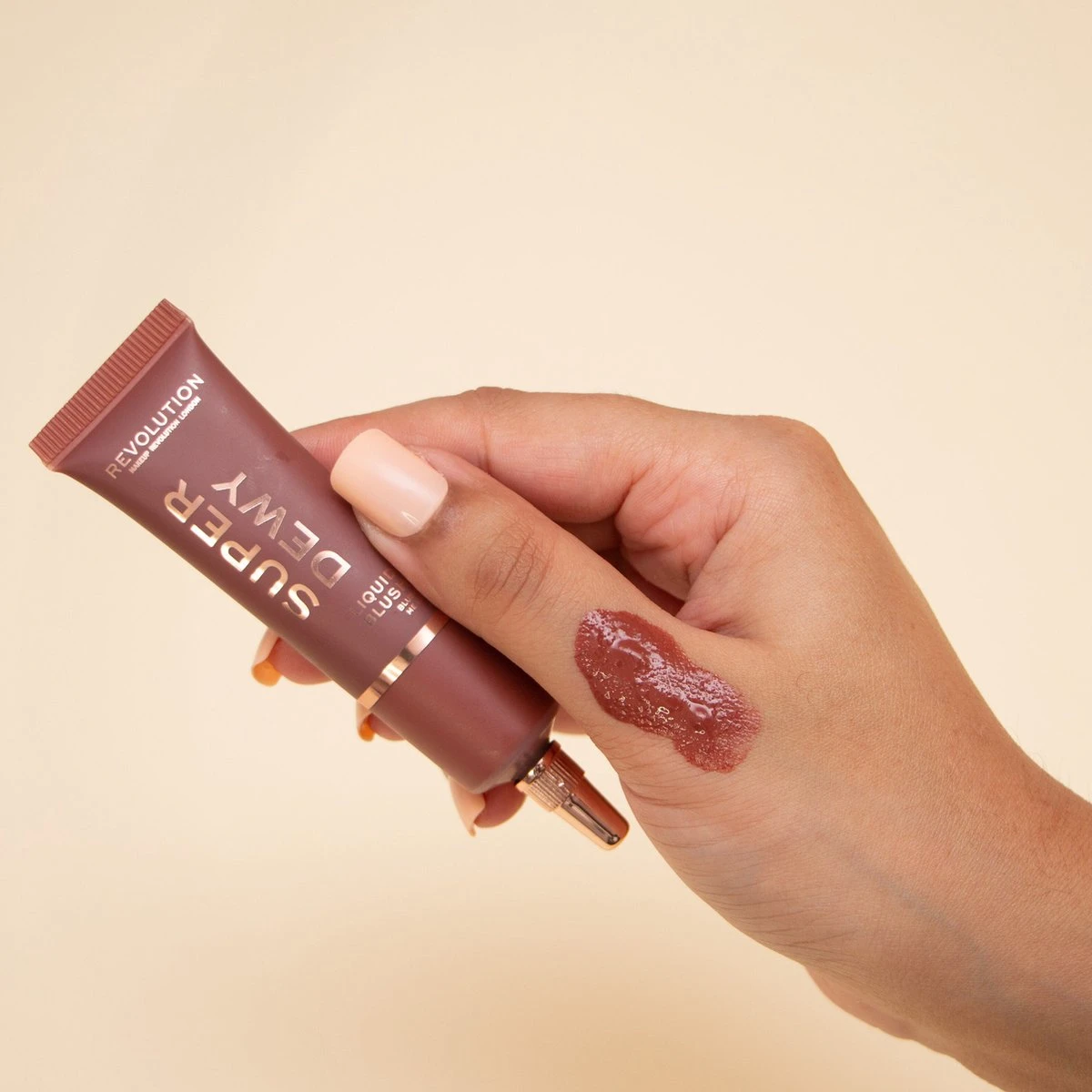 Makeup Revolution - Superdewy Liquid Blusher - Blush Me Up 2 Makeup Revolution - Superdewy Liquid Blusher - Blush Me Up - Afbeelding 2