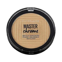 Maybelline Master Chrome Highlighter - 100 Molten Gold 24 Maybelline Master Chrome Highlighter - 100 Molten Gold -Poeder and Foundation Winkel 1200x1200 527